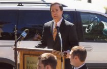 HRL cornerstone rededication